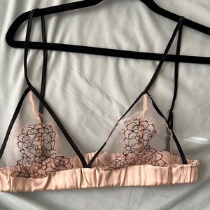 Medium Fleur du Mal bralette